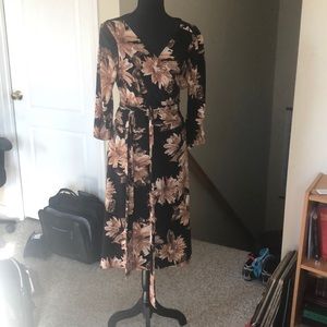 Anne Klein wrap dress
